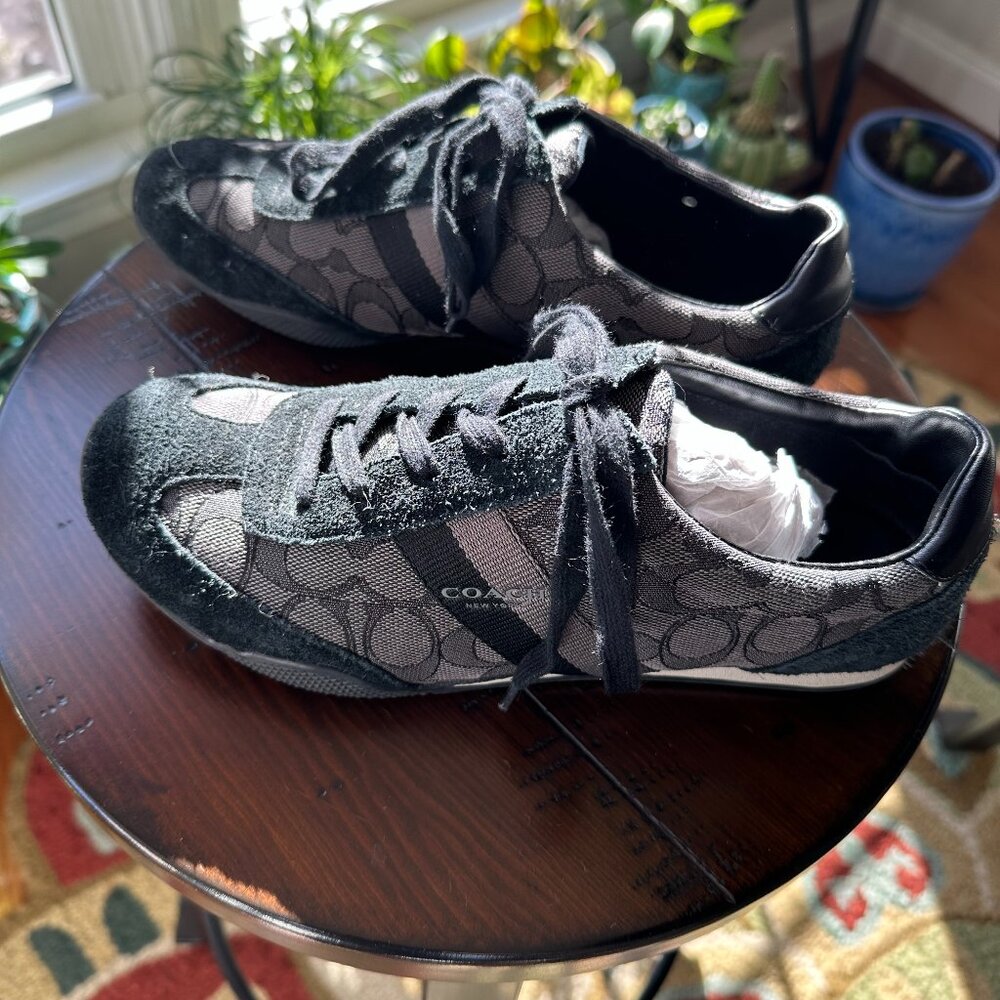 Coach Kelson Black/gray sneakers